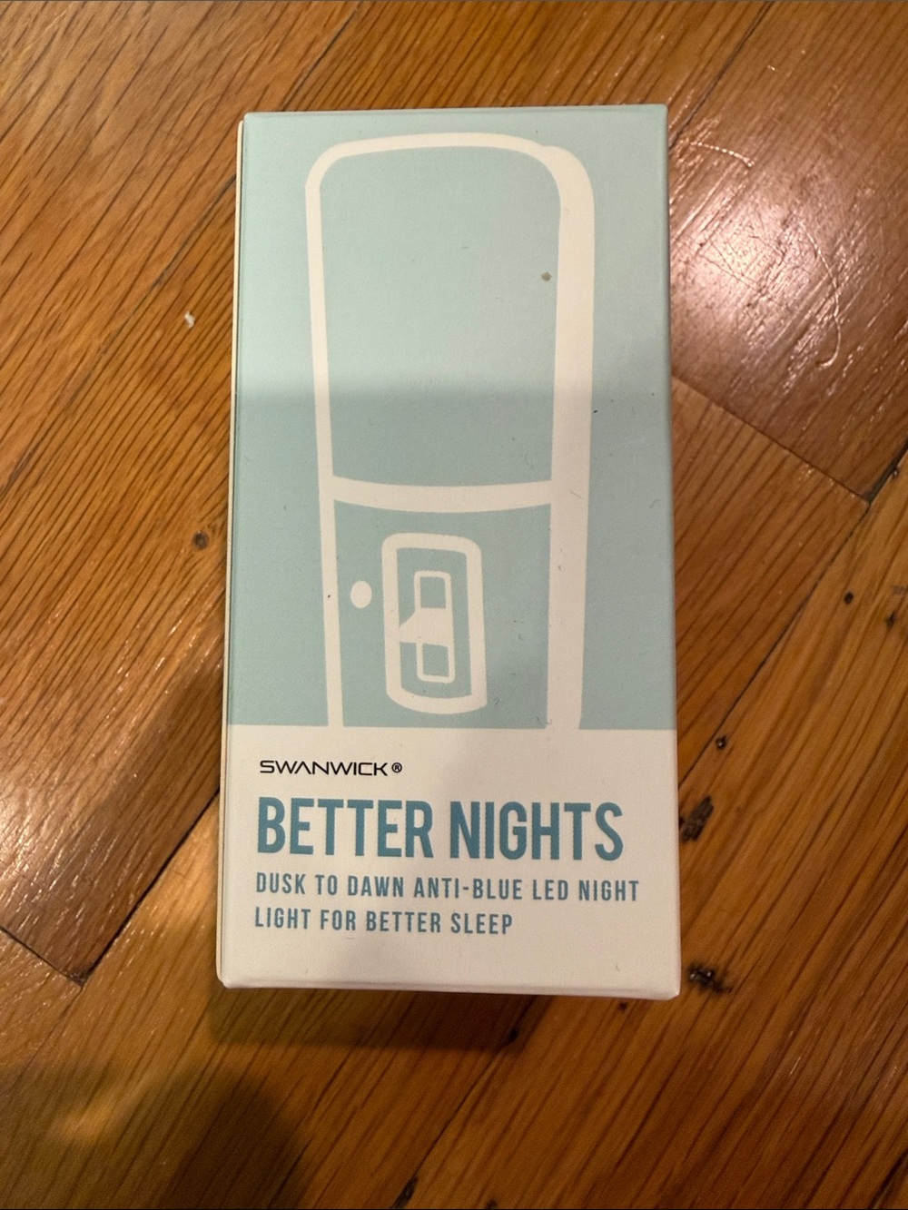 Better Nights Anti-Blue LED Night Light — Light Blue